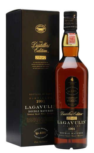 фото виски Lagavulin 1991 Years Distillers Edition 0,7 л