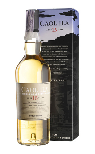 фото виски Caol Ila Aged Natural Cask Strength 15 Years Bottled 2016 0,7 л