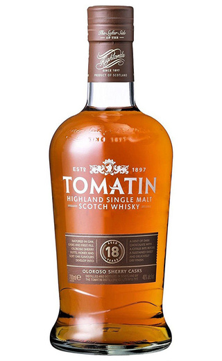 фото виски Tomatin 18 YO 0,7 л