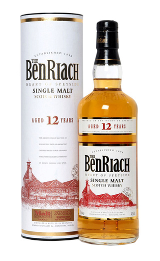 фото виски Benriach 12 years 0,7 л