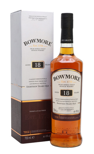 фото виски Bowmore 18 Years Old 0,7 л