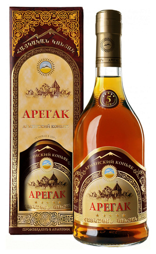 фото коньяк Aregak 5 Years 0,7 л