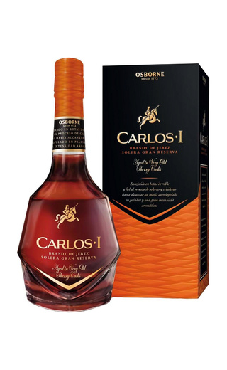 фото бренди Brandy de Jerez Carlos I Solera Gran Reserva 0,7 л