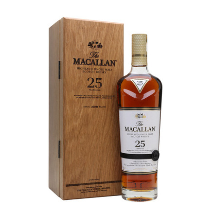 Купить виски Macallan Sherry Oak 25 Years Old 0.7 л – цена 398000 руб Макаллан Шерри Оак 25 лет 700 мл в Москве в магазине Декантер