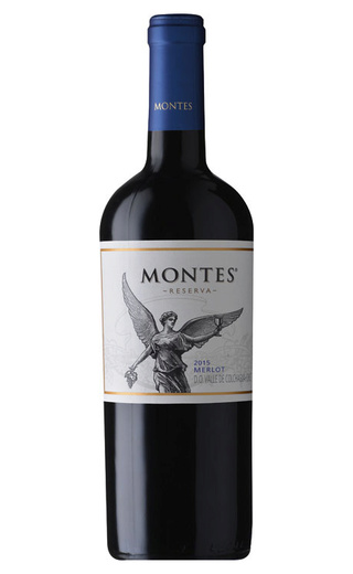 фото вино Montes Reserva Merlot 2015 0,75 л