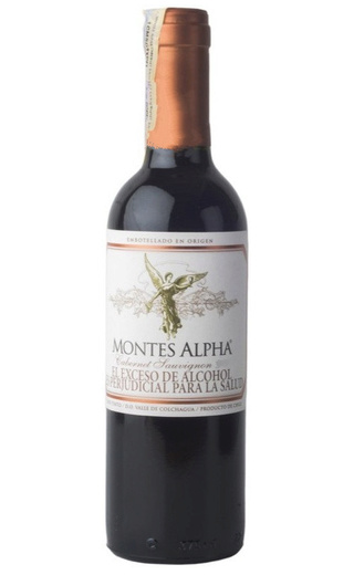 фото вино Montes Alpha Cabernet Sauvignon 2015 0,375 л