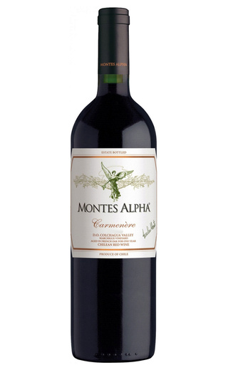 фото вино Montes Alpha Carmenere 2017 0,75 л