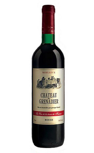 фото вино Chateau de Grenadier Red Semi Dry 0,7 л