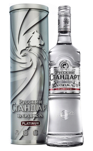 фото водка Russian Standard Platinum 1 л