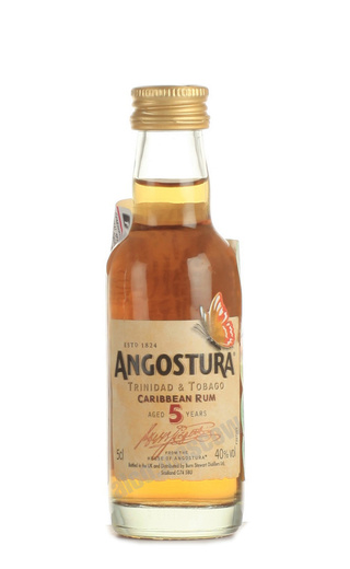 фото ром Angostura Aged 5 Years 0,05 л