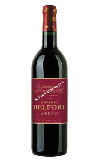 фото вино Chateau Belfort Medoc Saint Vincent Selection 2014 0,75 л