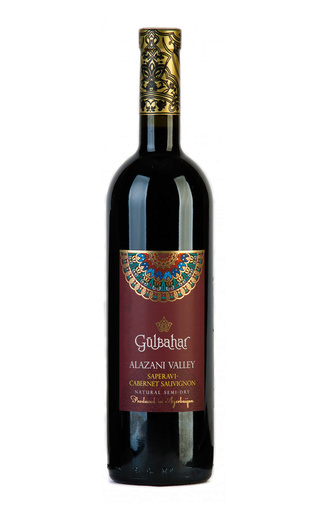 фото вино Gulbahar Alazani Valley Saperavi Cabernet Sauvignon Semi Dry 0,75 л