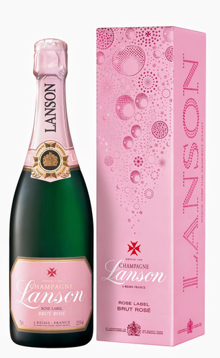 фото шампанское Lanson Rose Label Brut Rose 0,75 л