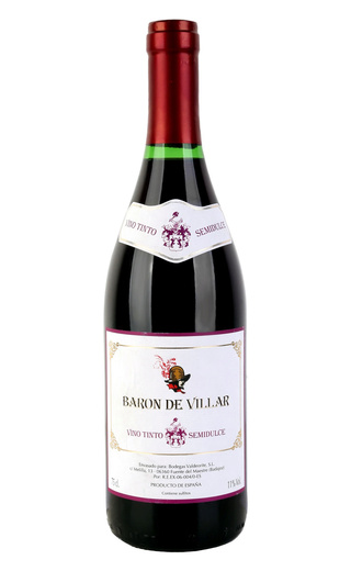 фото вино Baron de Villar Tinto Semidulce 0,75 л