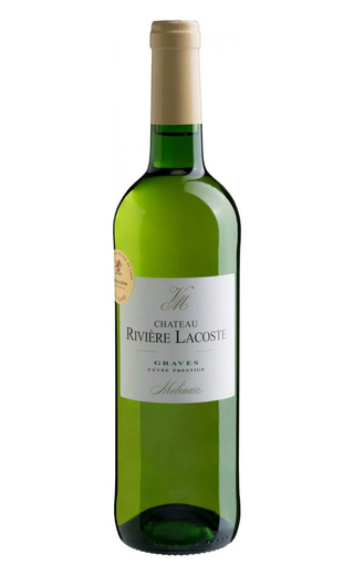 фото вино AdVini Chateau Riviere Lacoste Cuvee Prestige Graves Blanc Sec 0,75 л