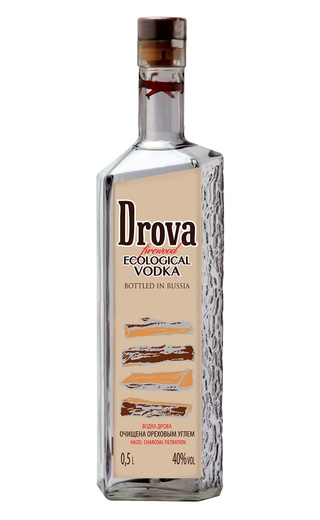 фото водка Drova Hazel Charcoal Filtration 0,5 л