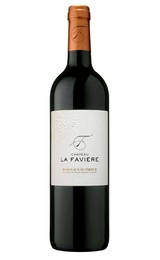 Вино Chateau La Faviere Bordeaux Superieur 2015 0,75 л