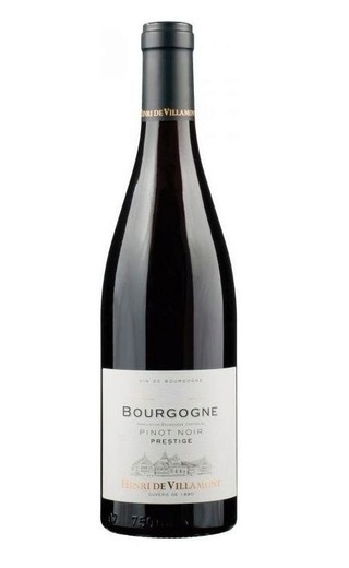 фото вино Henri de Villamont Bourgogne Pinot Noir Prestige 2020 0,75 л