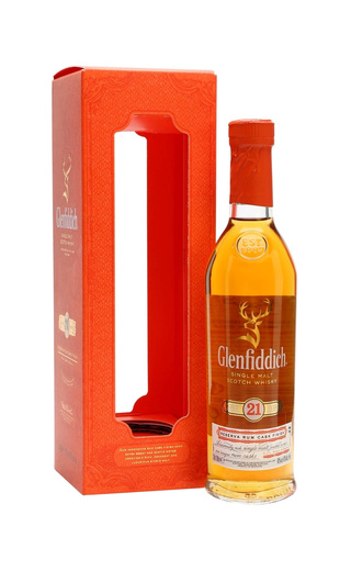 фото виски Glenfiddich 21 Years Old 0,2 л