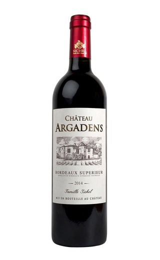 фото вино Maison Sichel Chateau Argadens Rouge 2015 0,75 л