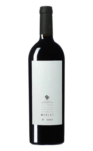 фото вино Usadba Divnomorskoe Merlot 2014 0,75 л