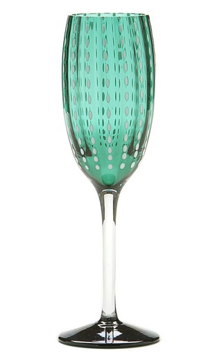 фото Zafferano Perle Sparking wine glass Verde 0,22 л