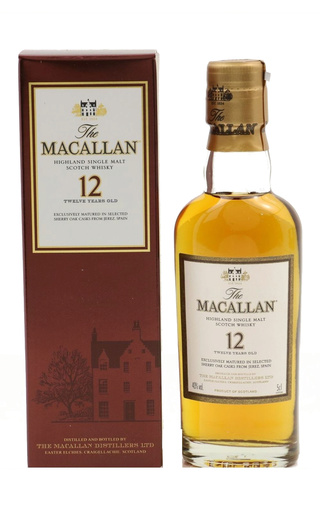 фото виски Macallan Sherry Oak 12 Years Old 0,05 л