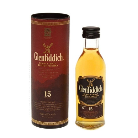 Купить виски Glenfiddich 15 Years Old 0.05 л – цена 459 руб Гленфиддик ...