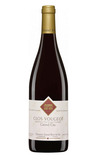 фото вино Domaine Daniel Rion et Fils Clos Vougeot Grand Cru 2014 0,75 л