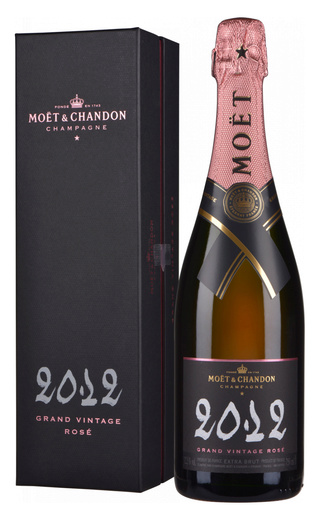 фото шампанское Moet & Chandon Grand Vintage Rose 2012 0,75 л