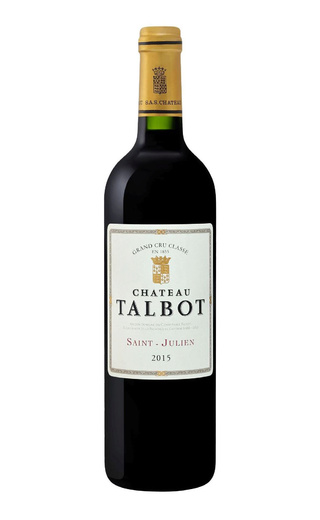 фото вино Chateau Talbot St-Julien AOC 4-me Grand Cru Classe 2015 0,75 л