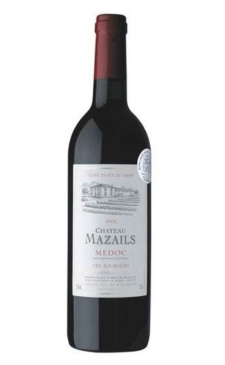 фото вино Descas Pere & Fils Chateau Mazails Medoc Cru Bourgeois 0,75 л