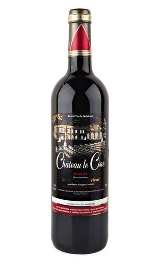 фото вино Chateau Le Cone Merlot Bordeaux Superieur 2014 0,75 л