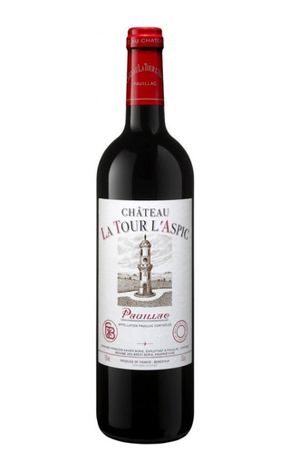 фото вино Chateau La Tour l'Aspic Pauillac 2015 0,75 л