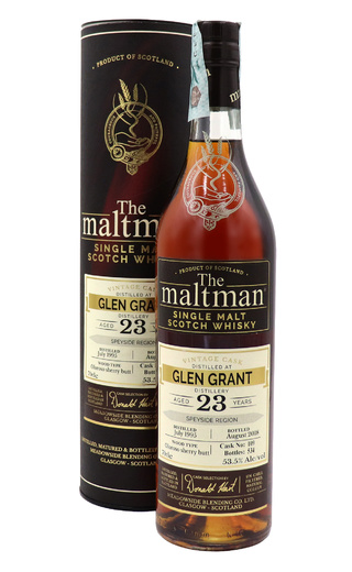 фото виски The Maltman Glen Grant 23 Years Old 1995 0,7 л