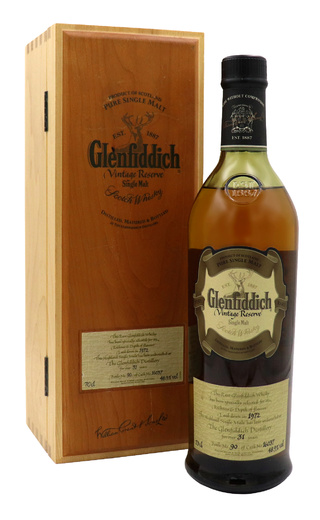 фото виски Glenfiddich 1972 0,7 л