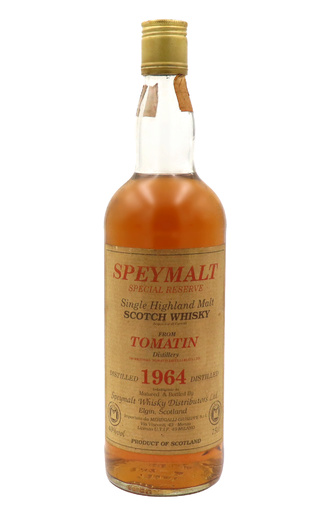 фото виски Gordon and Macphail Tomatin 1964 0,75 л