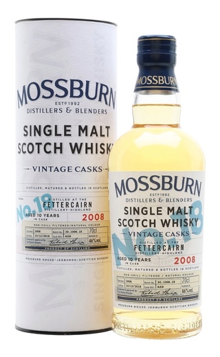 фото виски Mossburn Vintage Casks №18 Fettercairn 0,7 л