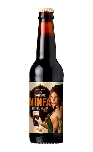 фото пиво Domus Ninfa Triple Negra Stout 0,33 л