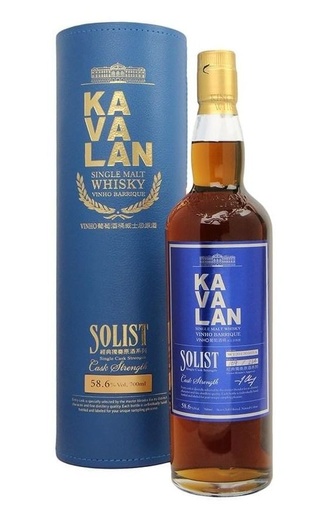 фото виски Kavalan Solist Vinho Barrique Cask Single Cask Strength 54.8% 0,7 л