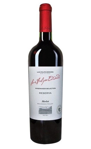 фото вино Luis Felipe Edwards Winemakers Selection Reserva Merlot 2017 0,75 л