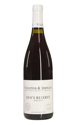 фото вино Stapleton Springer Pinot Noir Bens Reserve 2016 0,75 л