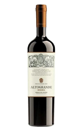 фото вино Altogrande Reserva Ribera Del Duero 2013 0,75 л