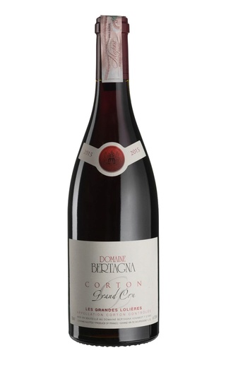 фото вино Domaine Bertagna Les Grandes Lolieres Corton Grand Cru 2015 0,75 л