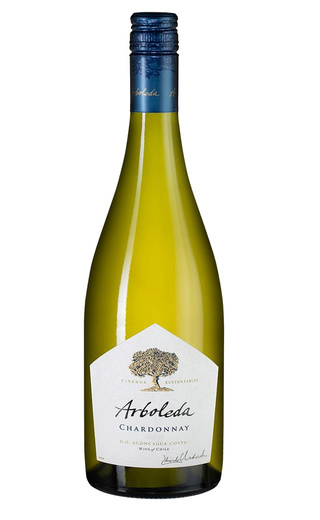 фото вино Vina Arboleda Chardonnay 2018 0,75 л