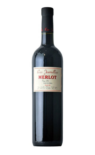 фото вино Les Jamelles Merlot 2018 0,25 л