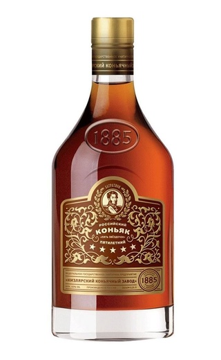 фото коньяк Kizlyar Cognac Distillery 5 stars 0,25 л