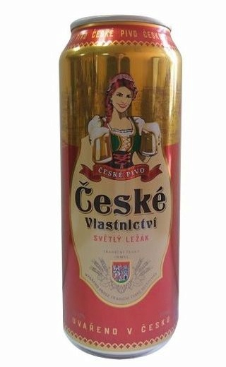 фото пиво Ceske Vlastnictvi Svetly Lezak 0,5 л