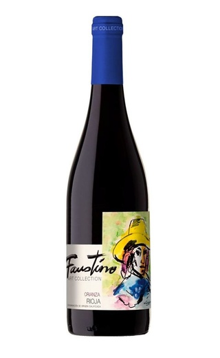 фото вино Faustino Art Collection Crianza Tempranillo 2018 0,75 л