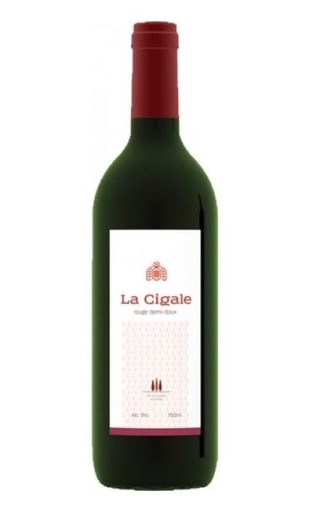 фото вино La Cigale Red Semi Sweet 2014 0,75 л